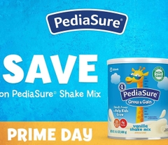 Sữa bột pediasure vanilla grow&gain 400g Mỹ cho bé từ 1 -10 tuổi