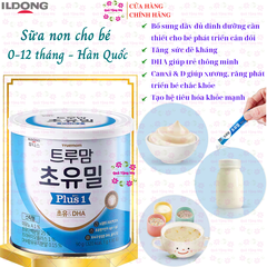 Sữa non Hàn Quốc Ildong số 1 bổ sung dinh dưỡng cho trẻ 0-1 tuổi 90g
