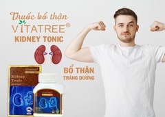 Bổ thận vitatree kindey tonic 100 tablets tăng cường chức năng thận, tráng dương hỗ trợ sinh lý nam