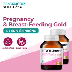 Viên uống bổ sung vitamin tổng hợp cho bà bầu Blackmores pregnancy and breast-feeding gold 60 viên