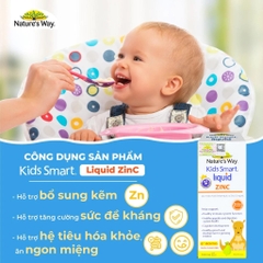 Nature’s Way Kids Smart Liquid ZinC 100ml – Bổ sung kẽm nước tăng sức đề kháng cho bé