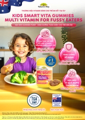 Nature's Way vita gummies multi vitamin For fussy eaters - vitamin tổng hợp dành cho bé biếng ăn