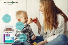 Omega 3 cho bé Healthy Care Kids Gummy Hỗ trợ phát triển trí tuệ toàn diện, tăng cường thị lực, Giúp bé học tập và ghi nhớ tốt hơn (dạng kẹo) 250 viên
