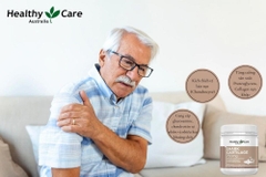 Sụn vi cá Healthy Care shark cartilage 750mg hỗ trợ xương khớp hộp 200 viên