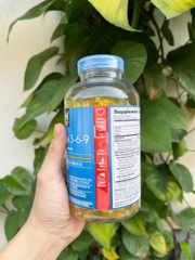 Viên uống bổ sung dầu cá Omega 3 6 9 Member’s Mark Supports Heart Health 325 viên