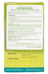 Khớp vẹm xanh - Careline Nz Green Mussel - Hỗ trợ sức khỏe xương khớp