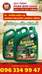 PHÂN HỮU CƠ AMINO ORGANIC (DẠNG LỎNG)