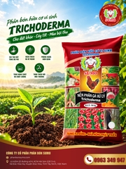 Phân hữu cơ vi sinh Trichoderma Nâu