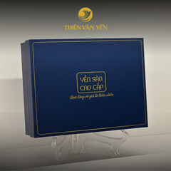 Hộp Quà Tặng 6 Hũ - MIX 3 vị 3g (Đường Phèn, Đông Trùng, Saffron) - Thiên Vân Yến