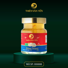 Tổ Yến Chưng Đông Trùng - Yến Tươi 3g - Hũ Trần - Thiên Vân Yến