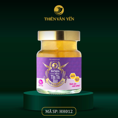 Tổ Yến Chưng Saffron Tía Tô Đất - Yến Tươi 9g - Hũ Trần - Thiên Vân Yến