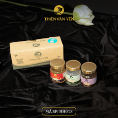 Set 3g : 3 Hũ, Mix 3 Vị (Đường Phèn, Đông Trùng, Tía Tô Đất) - Hũ Trần
