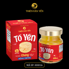Tổ Yến Chưng Đông Trùng - Yến Tươi 1g - Hũ Trần - Thiên Vân Yến