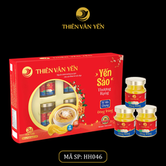 Hộp Quà Tặng 6 Hũ - Tổ Yến Chưng Đông Trùng 3G (Hộp Mềm) - Thiên Vân Yến