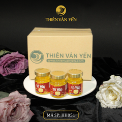Thùng 24 Hũ - Tổ Yến Chưng Đông Trùng 1g Yến Tươi - Thiên Vân Yến