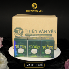 Thùng 24 Hũ - Tổ Yến Chưng Đường Phèn 1g Yến Tươi - Thiên Vân Yến
