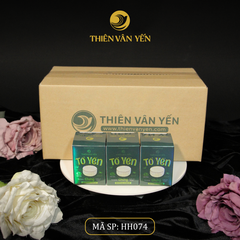 Thùng 36 Hũ - Tổ Yến Chưng Đường Phèn 1g Yến Tươi - Thiên Vân Yến
