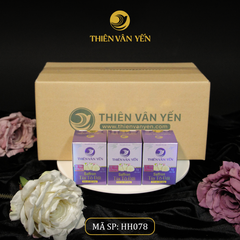 Thùng 36 Hũ - Tổ Yến Chưng Saffron Tía Tô Đất 3g Yến Tươi - Thiên Vân Yến