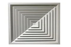 Cửa gió sơn tĩnh điện khuếch tán