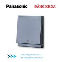 Bộ 1 công tắc D có đèn báo, 20A Moderva xám ánh kim WMF503307MYH