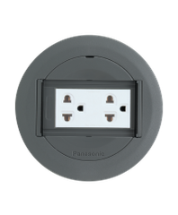 Ổ Cắm âm sàn đôi 3 chấu DU81931HTK-1