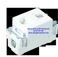 Ổ CẮM ĐƠN CÓ MÀN CHE PANASONIC WNV1081-7W