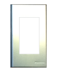 Mặt 3 thiết bị kim loại nhôm vân xước Panasonic WEG6503-1