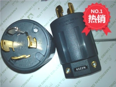 Phích cắm chấu khóa American denki 4322N