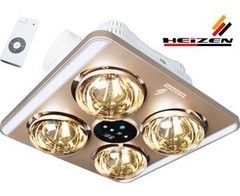 Đèn sưởi 4 âm trần đèn led điều kiển HE-9