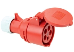 F225-6 Ổ cắm nối không kín nước PCE IP44
