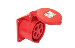 F325-6 Ổ cắm gắn âm không kín nước dạng thẳng PCE IP44