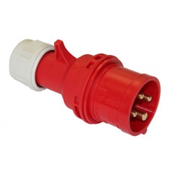F014-6 Phích cắm PCE loại 4P 16A 6H IP44
