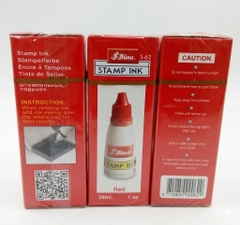 Mực dấu Shiny S-62 đỏ