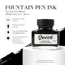 Mực viết máy Queen đen