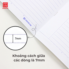 Tập sinh viên Hồng Hà 1400 Study kẻ ngang 200tr 70gsm