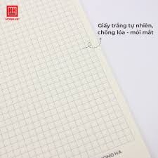 Sổ lò xo kẻ caro 200 trang B5 Hồng Hà Oringa - 4176