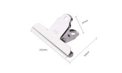 Kẹp inox Deli kẹp tài liệu