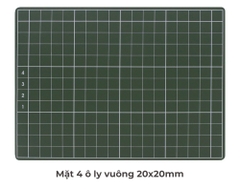 Bảng phấn học sinh 4 ô ly Hồng Hà - 3591