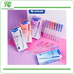 Bút bi Thiên Long TL-027 xanh/đỏ/đen