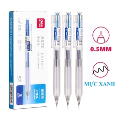 Bút gel bấm Deli A575