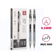 Bút gel bấm Deli A575