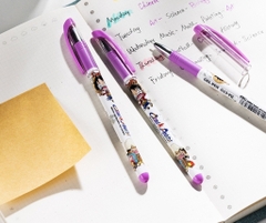 Bút gel Deli G13-PR tím