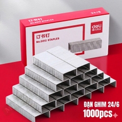 Ghim dập giấy Deli văn phòng