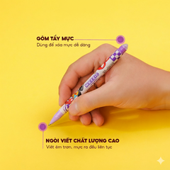 Bút gel bôi TL gele-006/V1 tím