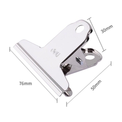 Kẹp inox Deli kẹp tài liệu