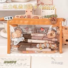 Túi bút trong Moka hoạt hình