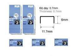 Ruột ghim bấm PLUS No10, No3