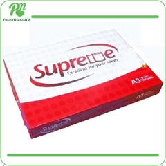 Giấy A3 Supreme 70gsm Chính Hãng – Trắng Mịn, Không Kẹt Giấy, Giá Tốt