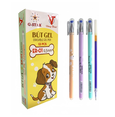 Bút gel bôi G.star ER-01 xanh/tím
