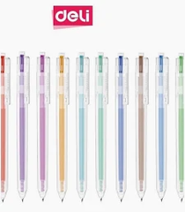 Bút gel Deli G118 nhiều màu